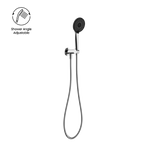 Nero Project Round Hand Shower On Holder - Various Colours
