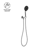 Project Round Hand Shower On Holder - Various Colours