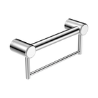 Mecca Care Grab Rail Straight 300mm with Towel Holder - Various Colours