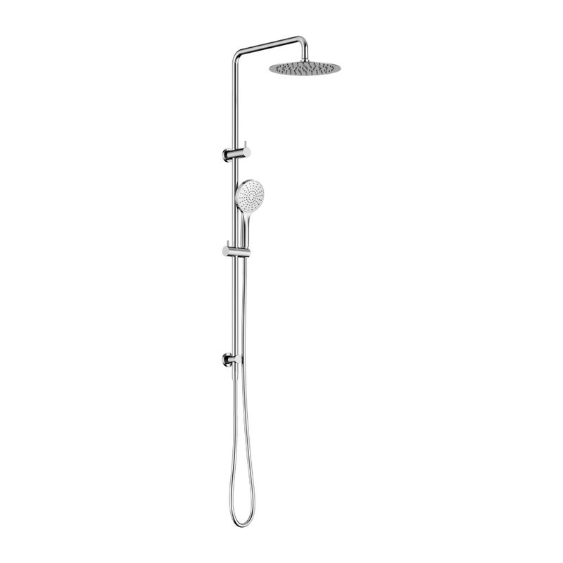 Nero Dolce II Round Dual Shower Rail - Various Colours