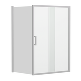 SS31 Sliding Shower Screen (Front + Return) - Various Colours & Sizes