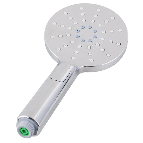 Three Spray Settings Round Shower Hand Piece - Various Colours
