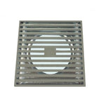 Square Linear Shower Floor Waste 100x100mm - Various Colours