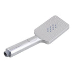 Three Spray Settings Rectangle Shower Hand Piece - Various Colours