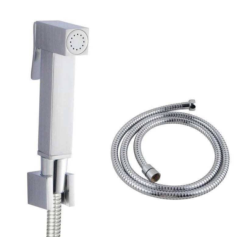 Square Toilet Bidet Hand Spray Kit - Various Colours