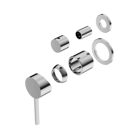 (Trim Kit) SMD02 Round Shower / Bath Mixer with Diverter (Separate Backplate) - Various Colours