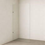 SS08/17 10mm Walk-In Shower Screen with Wall Brackets – 2000mm High, 850–1200mm, Various Colours