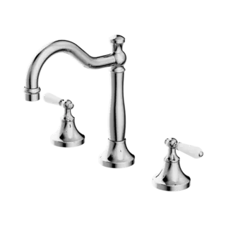 Nero York Basin Tap Set (Quarter Turn) - Various Colours