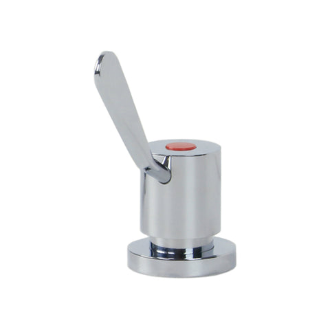 Gentec CLLF10030H Lead Free DZR Brass Hob Mounted 100mm Lever Control Valve w/ Hot