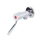 Gentec CLLF10050H Lead Free DZR Brass Wall Mounted 100mm Lever Cistern Tap w/ 15mm Male Outlet – Hot
