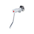 Gentec CLLF15045H Lead Free DZR Brass Wall Mounted 150mm Lever Washing Machine Tap w/ 20mm Male Outlet – Hot