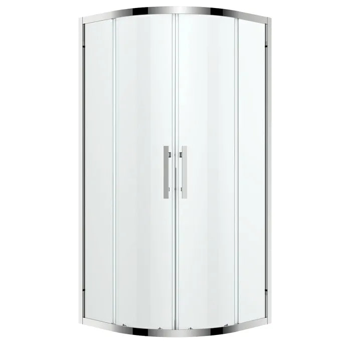 SS23 Corner Sliding Shower Screen 875x875mm /  970x970mm - Chrome