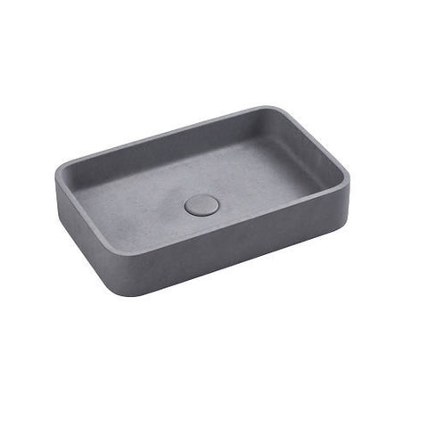 Calista Concrete Above Counter Basin 506x326mm - Various Colours