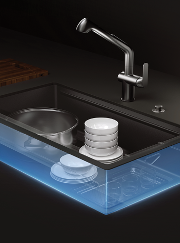 Premium Single Bowl Drop in/Undermount Kitchen Sink  810x450mm - Various Colours