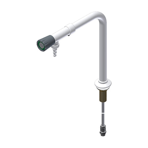 Gentec DURA299 DZR Brass Hob Mounted Laboratory Tap w/ Front Control and Detachable Tube Nozzle – Special Water
