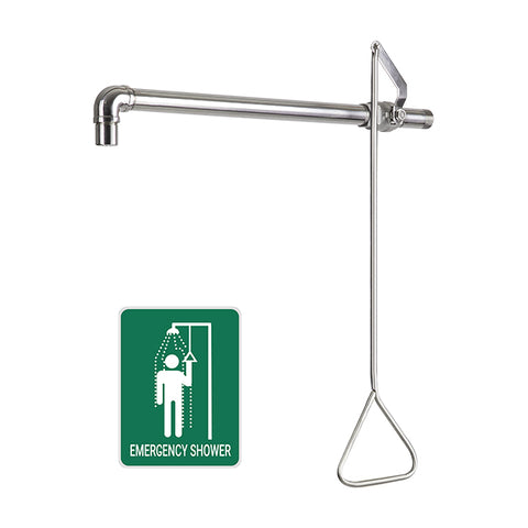 Gentec ECO2000EXP Zero Lead Stainless Steel 304 Wall Mounted Safety Shower