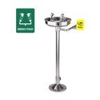 Gentec ECO4000EXP Zero Lead Stainless Steel 304 Floor Mounted Eyewash