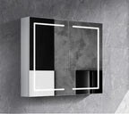Rectangular LED Mirror Cabinet 750/900/1200x750mm - Various Colours