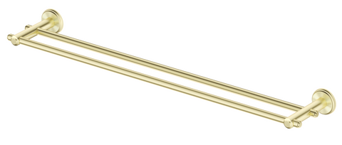 Heritage Style Double Towel Rail 600mm/800mm - Various Colours