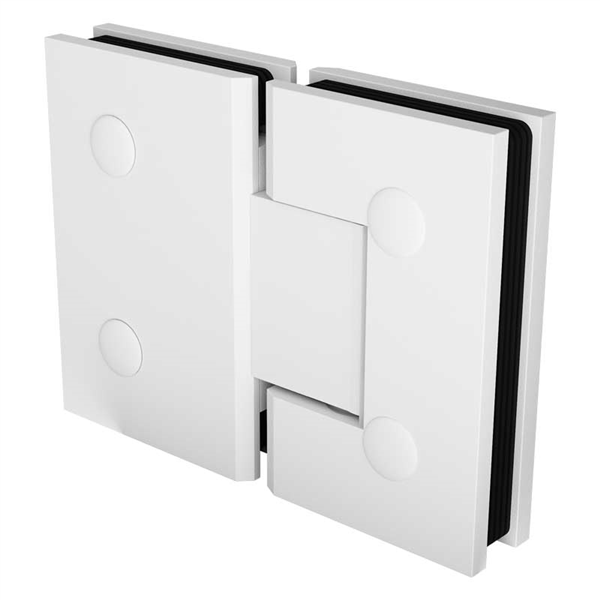 10mm Shower Screen Door Hinge (Glass to Glass) - Various Colours