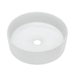 Bellevue Fluted Above Counter Ceramic Basin 360x360mm - Various Colours