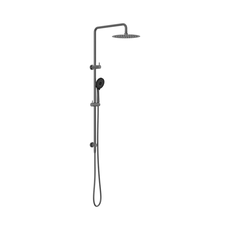 Nero Project Round Dual Shower Rail - Various Colours