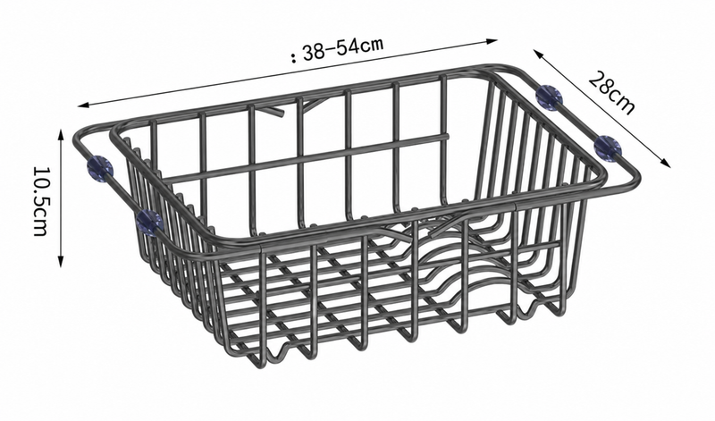 Removable Sink Basket - Various Colours