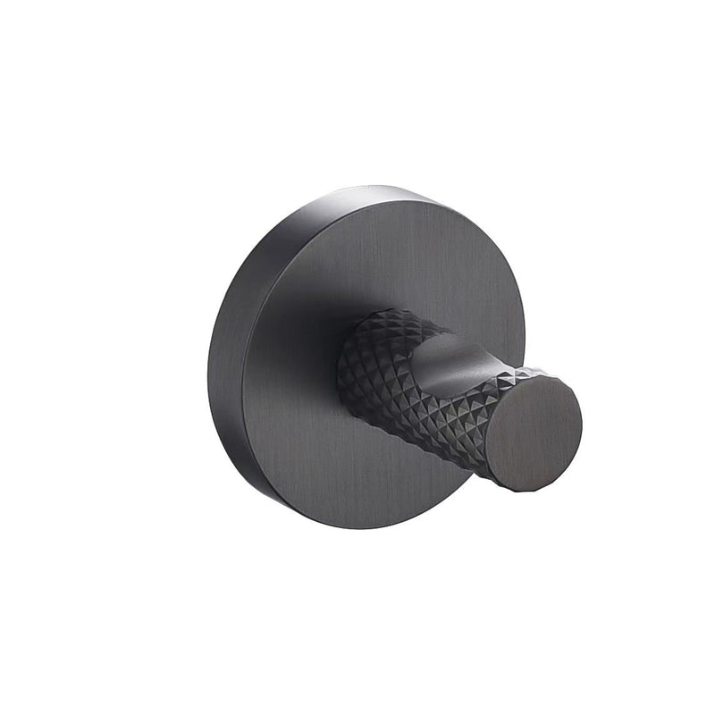 Cross Hatched Single Robe Hook - Various Colours