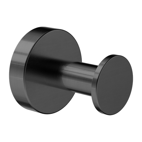 Nero Classic Round Single Robe Hook - Various Colours