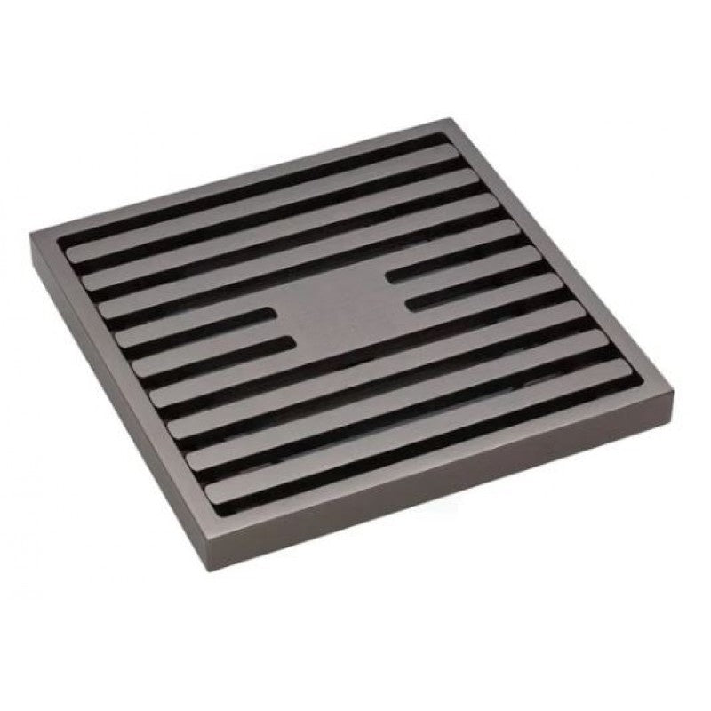Square Linear Shower Floor Waste 100x100mm - Various Colours