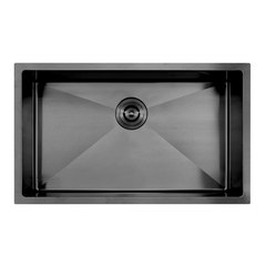 Single Bowl Sink Undermount/Topmount Stainless Sink 700x400mm - Various Colours