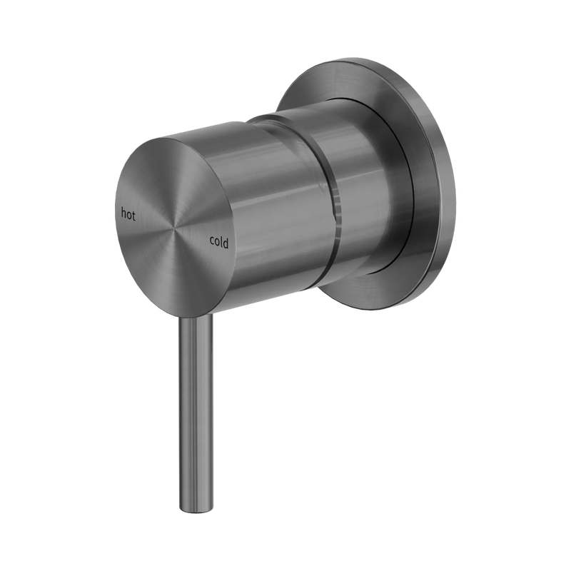 SM46 Zen Round Shower/Bath Mixer (60mm backplate)- Various Colours