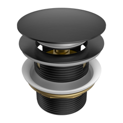 Bath Overflow - Pop Up Waste with Overflow - Different Colors