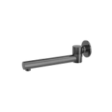 Nero Dolce Round Bath Wall Swivel Spout - Various Colours
