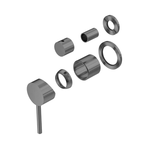 (Trim Kit) SMD02 Round Shower / Bath Mixer with Diverter (Separate Backplate) - Various Colours