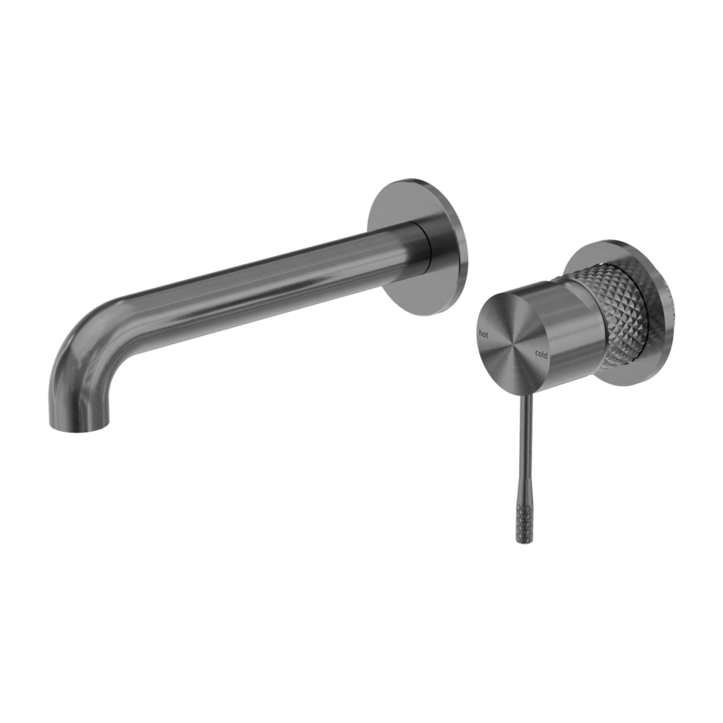 Nero Tapware WBM36 Opal Wall Basin/Bath Mixer Set With Spout - Various Colours