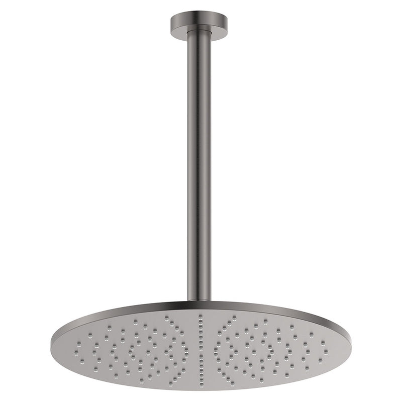 Round Ceiling Shower with Overhead Shower Head 250mm- Various Colours