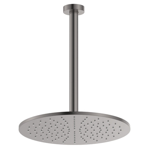 Round Ceiling Shower with Overhead Shower Head 250mm- Various Colours