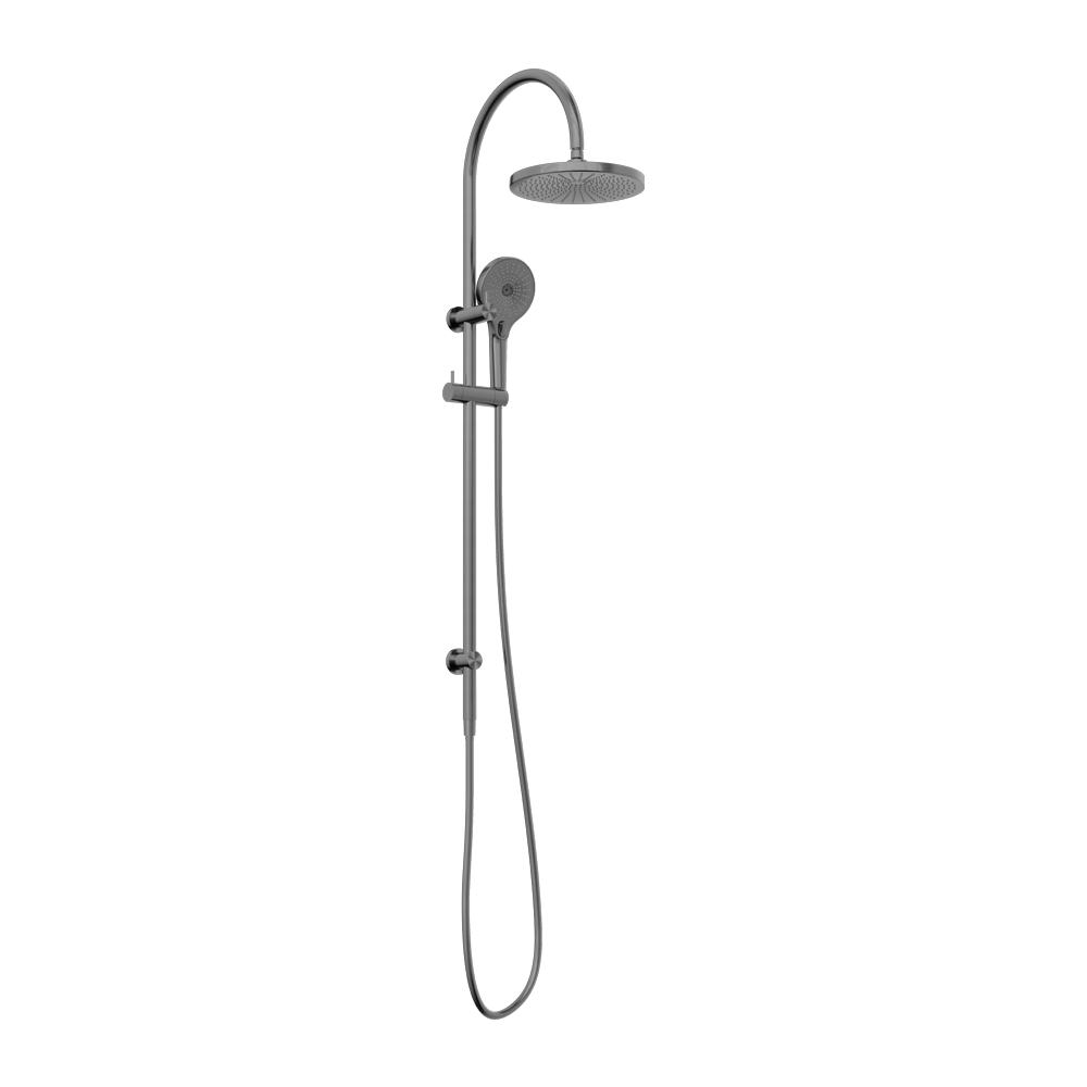 Nero Mecca Dual Shower Rail with Air Shower - Various Colours
