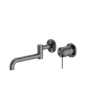 Nero Tapware WBM42 Mecca Wall Basin/Bath Mixer Set with Swivel Spout - Various Colours