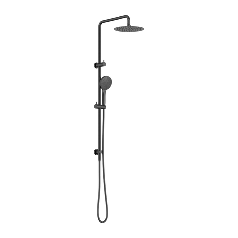 Nero Dolce II Round Dual Shower Rail - Various Colours