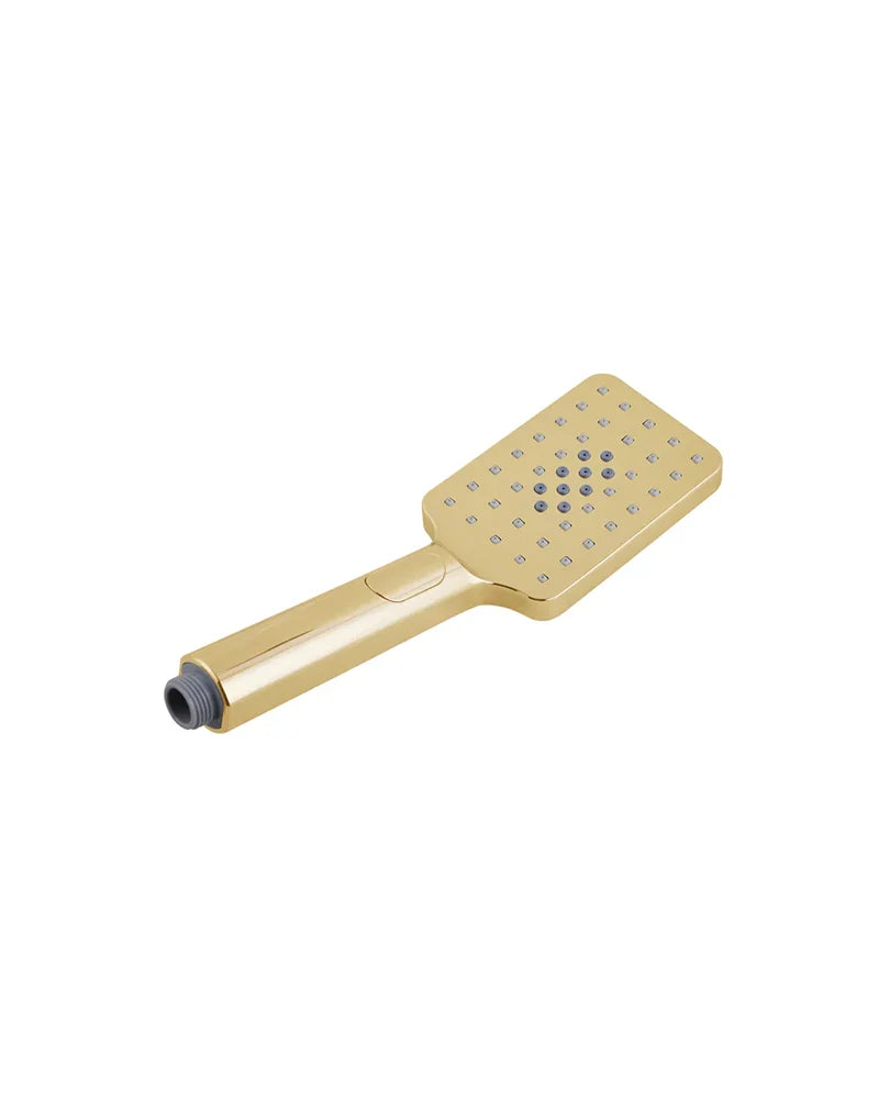 Three Spray Settings Rectangle Shower Hand Piece - Various Colours