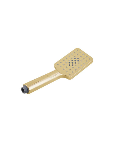 Three Spray Settings Rectangle Shower Hand Piece - Various Colours