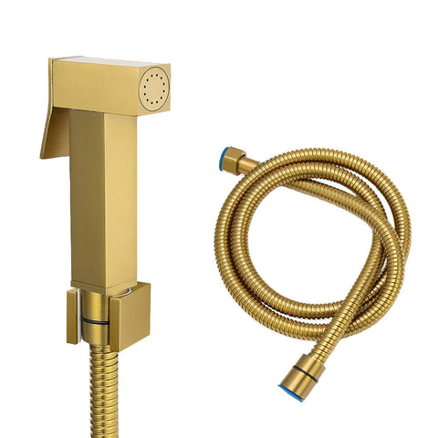 Square Toilet Bidet Hand Spray Kit - Various Colours