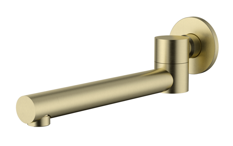 BS01 Round Bath Wall Swivel Spout - Various Colours