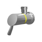 Gentec GPCAP0045H Zero Lead Stainless Steel 316 Wall Mounted 25mm handle Washing Machine Tap w/ – Hot