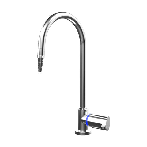 Gentec GPD103 Stainless Steel 316 350mm Tall Hob Mounted Laboratory Tapware w/ Fixed Spout