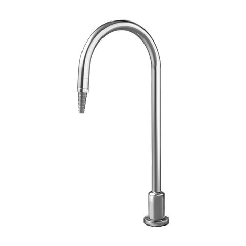 Gentec GPD710 Zero Lead Stainless Steel 316 Hob Mounted Laboratory Swivel Gooseneck Spout and Aerator – Water