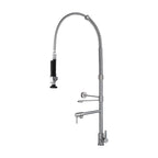 Gentec GPJ1200 Zero Lead Stainless Steel 304 Hob Mounted Pre-Rinse Unit w/ Pot Filler and Mixer