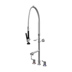 Gentec GPJ4000 Zero Lead Stainless Steel 304 Hob Mounted Pre-Rinse Unit w/ Trigger Spray